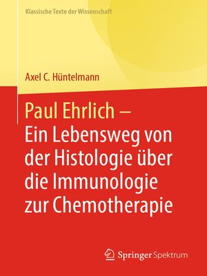 cover image of Paul Ehrlich